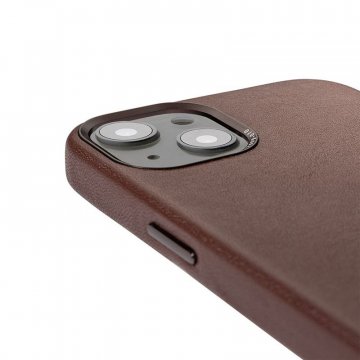 Decoded MagSafe kožený kryt pro iPhone 13 mini - hnědý