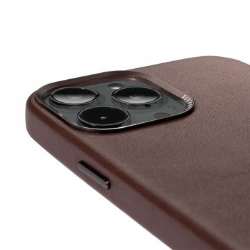 Decoded MagSafe kožený kryt pro iPhone 13 Pro - hnědý