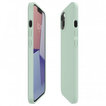 Spigen Thin Fit, ochranný kryt pro iPhone 13 mini, zelený