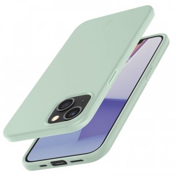 Spigen Thin Fit, ochranný kryt pro iPhone 13 mini, zelený