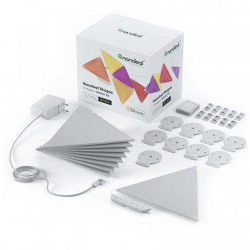 Nanoleaf Shapes Triangles Starter Kit 9 Pack - Chytré LED panely