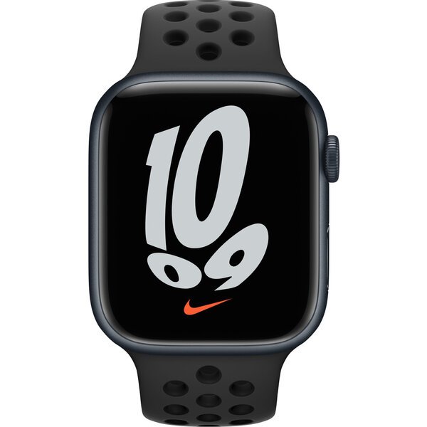 Apple Watch Series 7 GPS 45mm Nike inkoustový hliník s