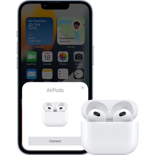 Apple AirPods bezdrátová sluchátka (2021) s Magsafe nabíjecím pouzdrem