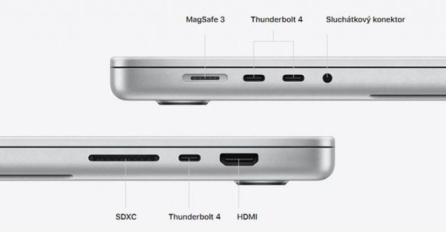 Apple MacBook Pro 14" / M1 Pro / 16GB / 512GB / vesmírně šedý (2021)