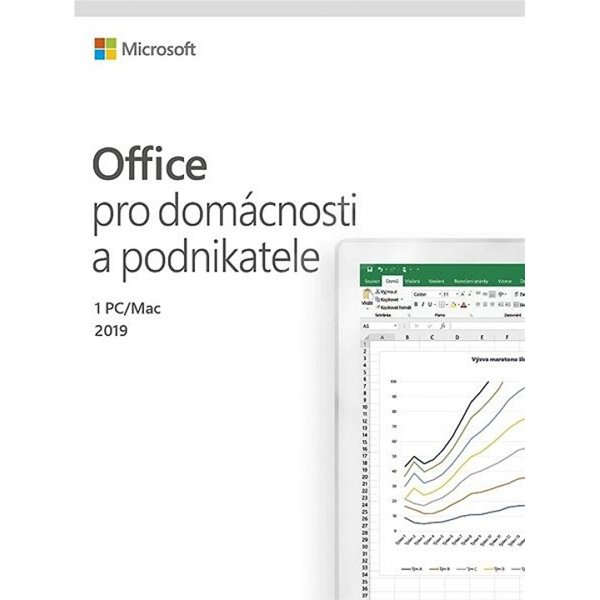 Microsoft Office 2019 Home & Business MacOS - elektronická licence