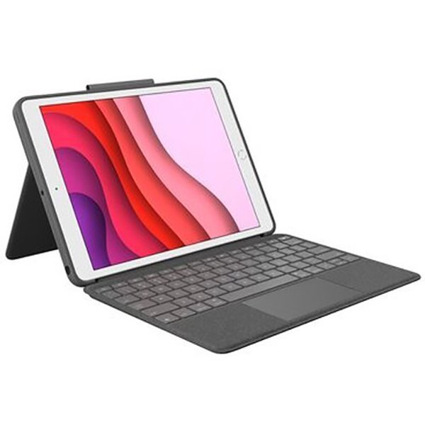 Logitech Combo Touch pouzdro s CZ klávesnicí a trackpadem iPad 10,2" černé