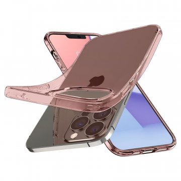 Spigen Crystal Flex, ochranný kryt pro iPhone 13 Pro, růžový