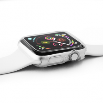 Epico - Hero Case, ochranný kryt pro Apple Watch 45 mm - čirý