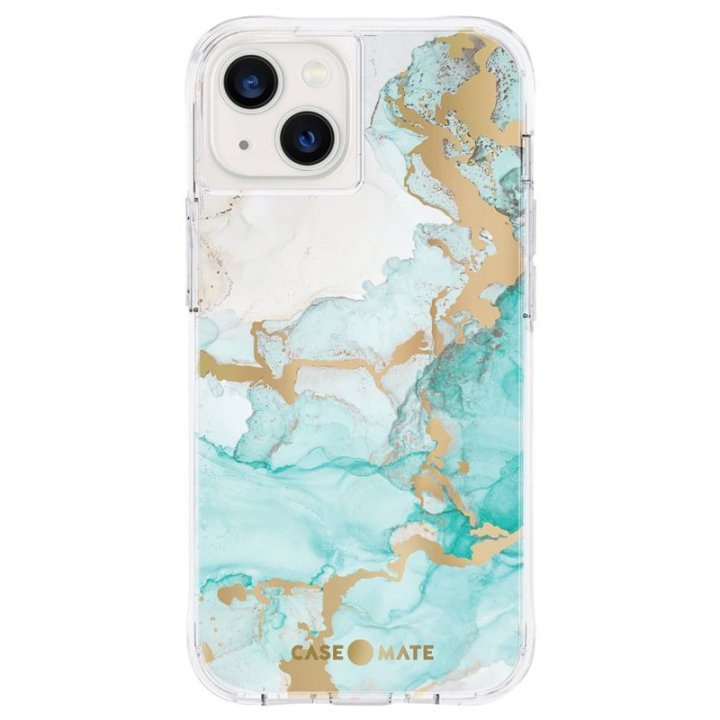 Case Mate Tough Print, ocean marble ochranný kryt pro iPhone 13