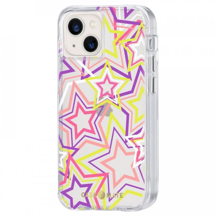 Case Mate Tough Print, neon stars ochranný kryt pro iPhone 13 mini / iPhone 12 mini