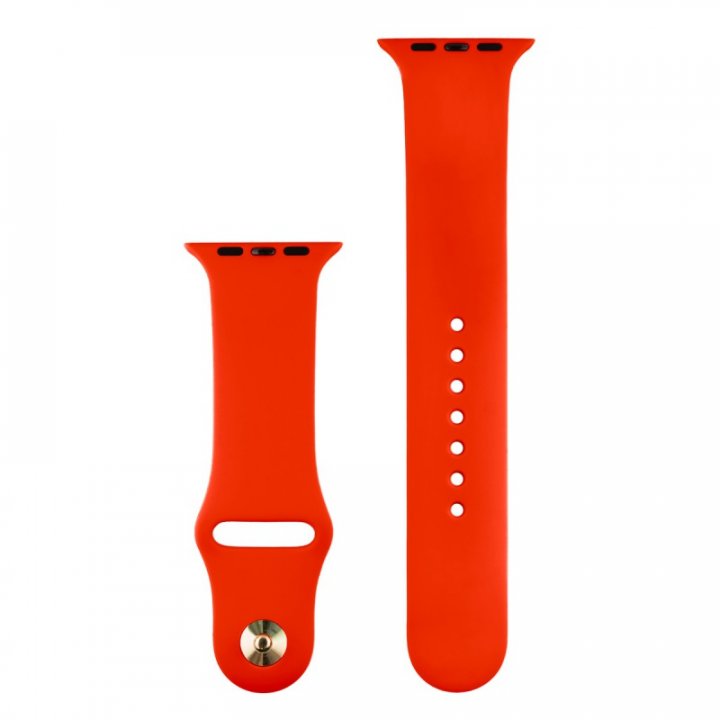 COTEetCI silikonový sportovní řemínek pro Apple Watch 38 / 40 / 41 mm - červený