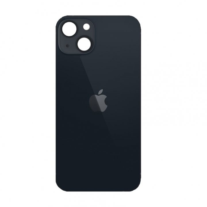 Zadní sklo pro Apple iPhone 13 - černé