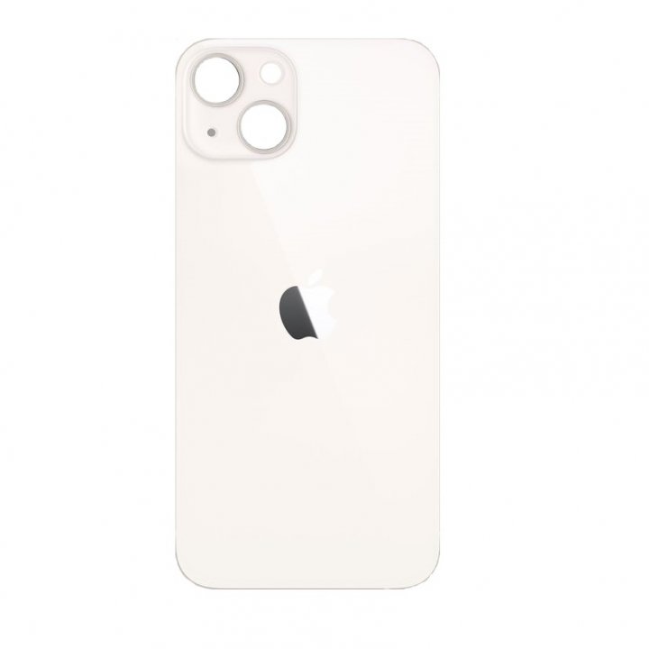 Zadní sklo pro Apple iPhone 13 - bílé