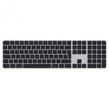Apple Magic Keyboard s Touch ID a číselnou klávesnicí pro Macy s čipem Apple – česká – černé klávesy