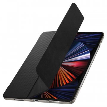 Spigen Liquid Air Folio, ochranné poudro pro iPad Pro 12,9" (2022/21/20/18), černé