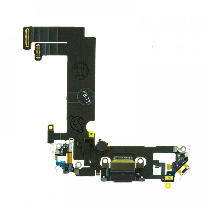 Nabíjecí konektor pro Apple iPhone 12 mini - černý