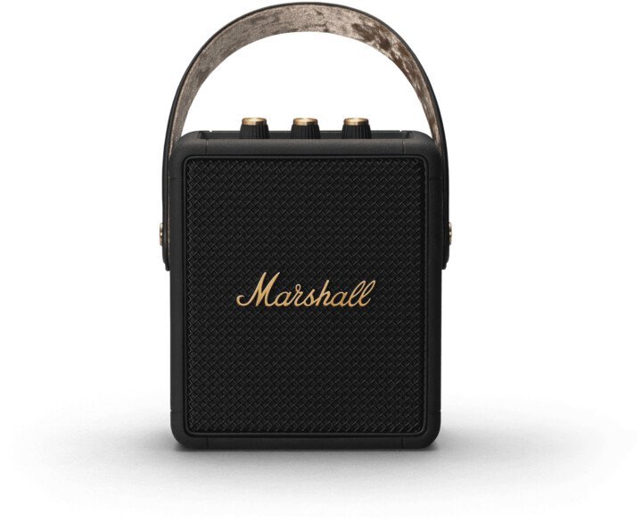 Marshall Stockwell II - bezdrátový bluetooth reproduktor - černo-mosazný