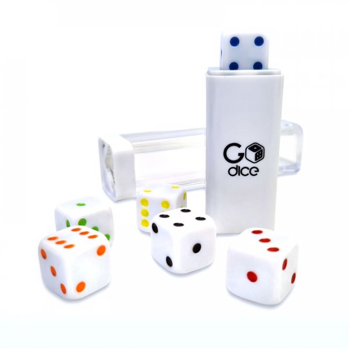 GoCube - GoDice 6 Pack - sada 6 chytrých kostek