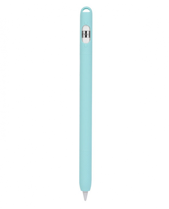 COTEetCI Apple Pencil 1 - Silikonový obal, modrý