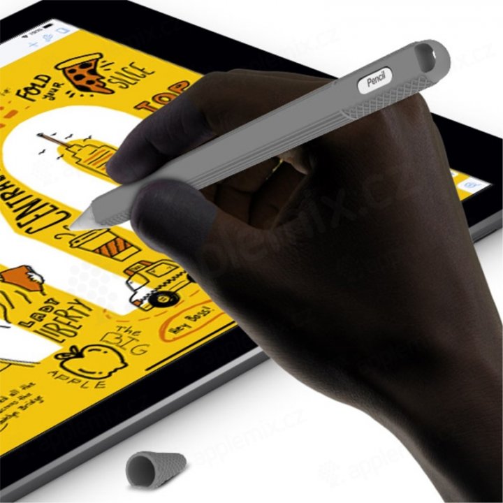 COTEetCI Apple Pencil 2 - Silikonový obal, růžový