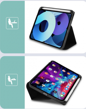 COTEetCI Liquid Silicone Cover, iPad Mini 6 (2021), černý