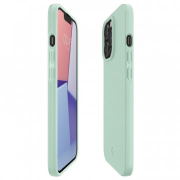 Spigen Thin Fit, ochranný kryt pro iPhone 13 Pro, zelený