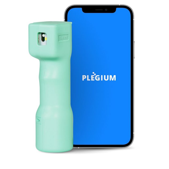 Plegium smart pepřový sprej - mátově zelený