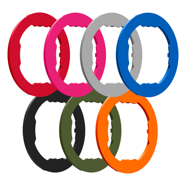 Quad Lock MAG - Coloured Ring - červený