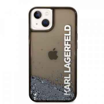 Karl Lagerfeld Translucent Liquid Glitter ochranný kryt pro iPhone 14 Plus