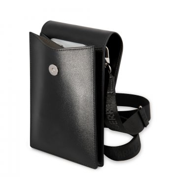 Karl Lagerfeld Saffiano Karl and Choupette Wallet Phone - taška na mobilní telefon