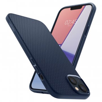 Spigen Liquid Air, navy blue - ochranný kryt pro iPhone 14