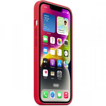 Apple silikonový kryt s MagSafe na iPhone 14 Plus (PRODUCT)RED