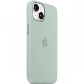 Apple silikonový kryt s MagSafe na iPhone 14 Plus dužnatkově modrá