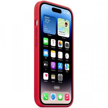 Apple silikonový kryt s MagSafe na iPhone 14 Pro (PRODUCT)RED