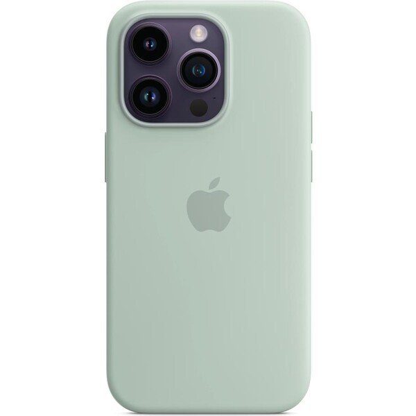 Apple silikonový kryt s MagSafe na iPhone 14 Pro dužnatkově modrá