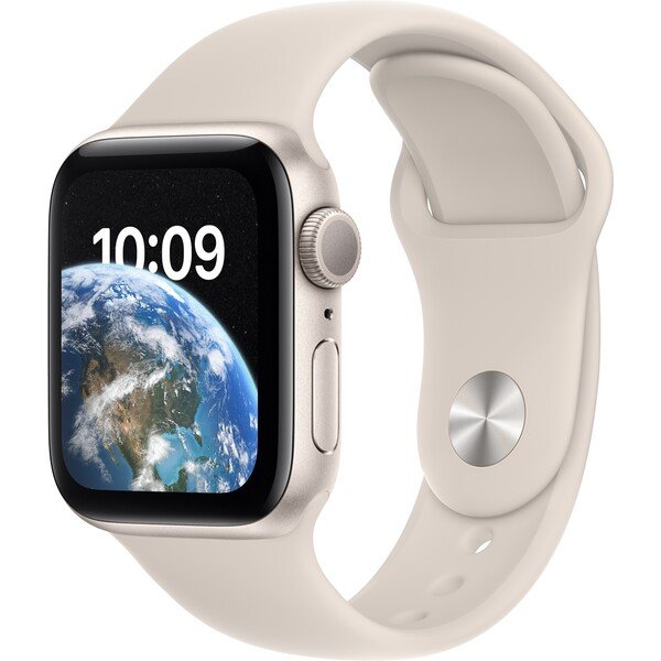 Apple Watch SE (2022) GPS 44mm hvězdně bílé