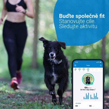 Tractive GPS DOG 4 – GPS sledování polohy a aktivity pro psy, hnědý