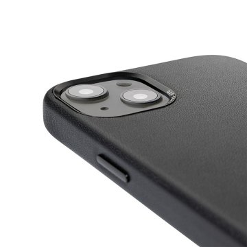 Decoded MagSafe kožený kryt pro iPhone 13 - černý