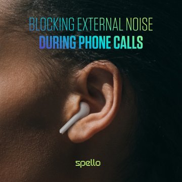Spello by Epico, True Wireless Earbuds, bezdrátová sluchátka, bílá