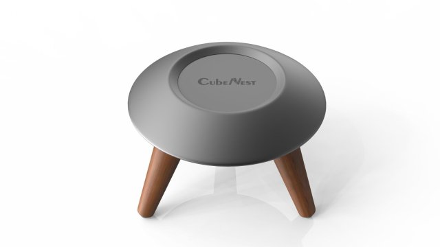 CubeNest - hliníkový stojan pod HomePod Mini S0H0, vesmírně šedý