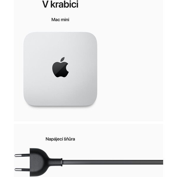 Apple Mac mini / M2 Pro / 16GB / 512GB SSD / stříbrný (2023)