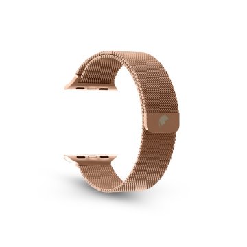 RhinoTech Apple Watch řemínek milánský tah 38 / 40 / 41 mm zlatý