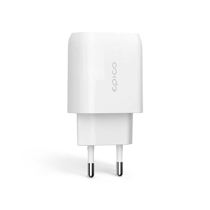 Epico 20W USB-C 2.0. - Nabíjecí adaptér, bílý