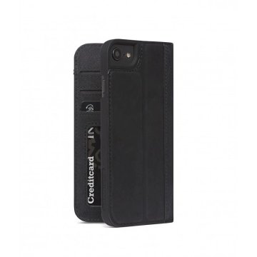 Decoded kožený kryt - peněženka, černý - iPhone 8 / 7 / 6 / SE2020 / SE2022