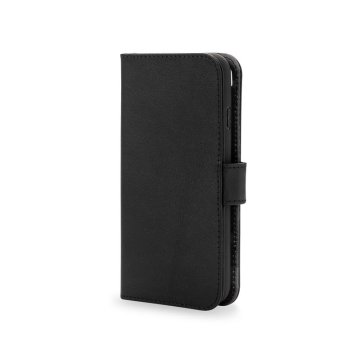 Decoded Detachable Wallet, kožený kryt - peněženka, černý - iPhone 8 / 7 / SE2020 / SE2022
