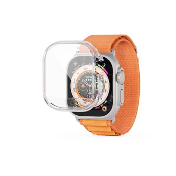 Epico - Hero Case, ochranný kryt pro Apple Watch 49 mm - čirý