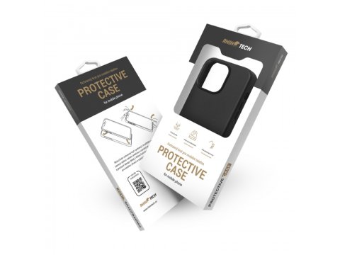 RhinoTech - MAGcase Eco, ochranný kryt s MagSafe pro iPhone 14, černý
