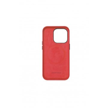 RhinoTech - MAGcase Eco, ochranný kryt s MagSafe pro iPhone 14 Pro Max, červený