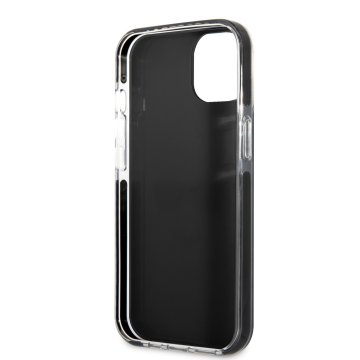 Karl Lagerfeld TPE Choupette Head ochranný kryt pro iPhone 13 mini, černý