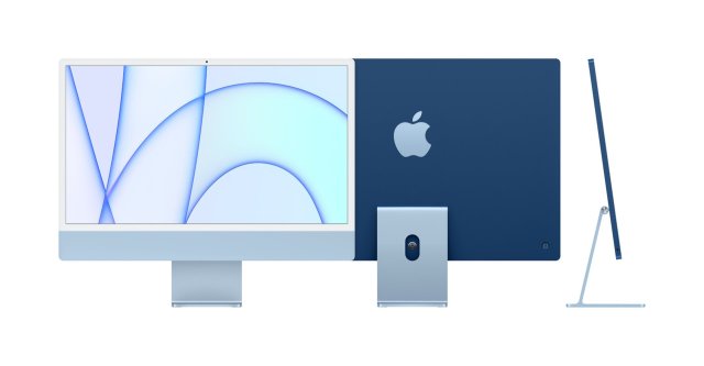 Apple iMac 24" (2021) 4,5K Retina M1 /8GB/512GB/8-core GPU, modrá